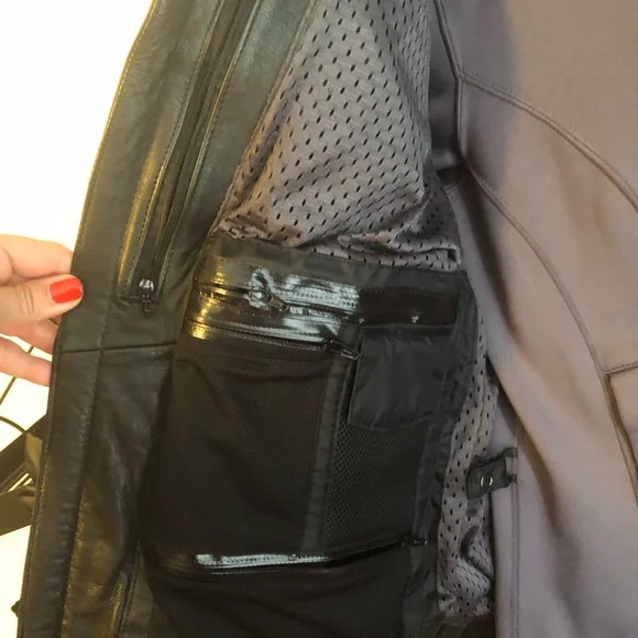 Harley Davidson Women’s Reflective Willie G Skull Genuine Leather Jacket MEDIUM - Picture 3 of 6